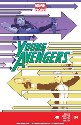 Cover of Young Avengers #4