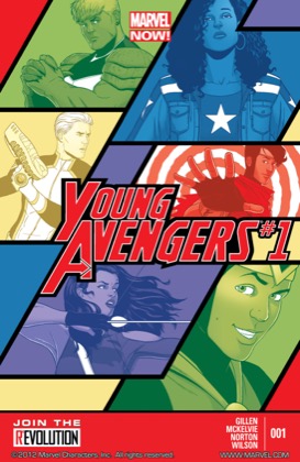 Cover of Young Avengers #1