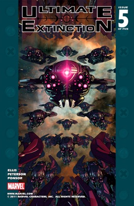 Cover of Ultimate Extinction #5