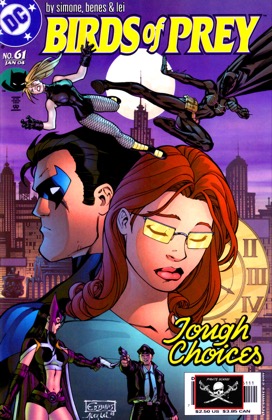 Cover of Birds of Prey v1 #61