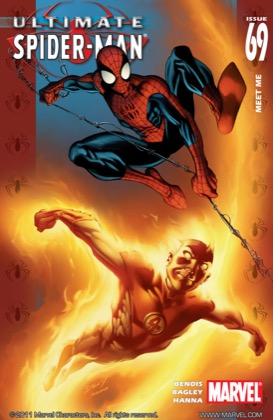 Cover of Ultimate Spider-Man #69