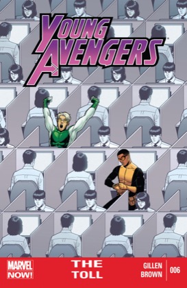 Cover of Young Avengers #6