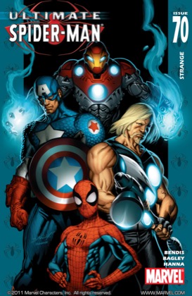 Cover of Ultimate Spider-Man #70