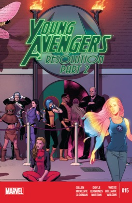 Cover of Young Avengers #15