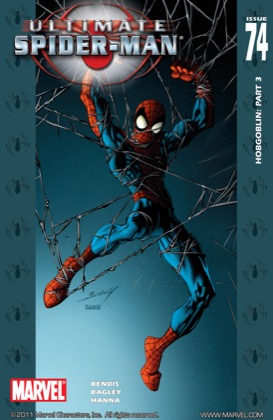Cover of Ultimate Spider-Man #74