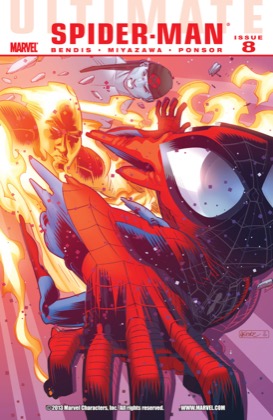 Cover of Ultimate Spider-Man #8
