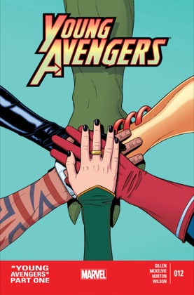 Cover of Young Avengers #12