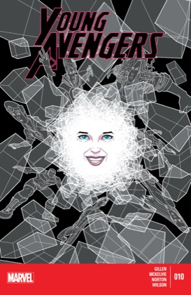 Cover of Young Avengers #10