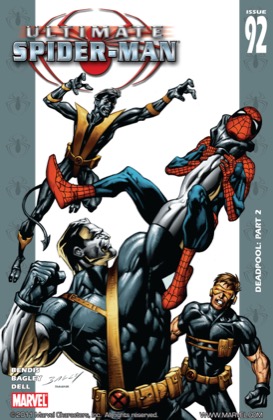 Cover of Ultimate Spider-Man #92