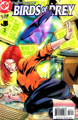 Cover of Birds of Prey v1 #58