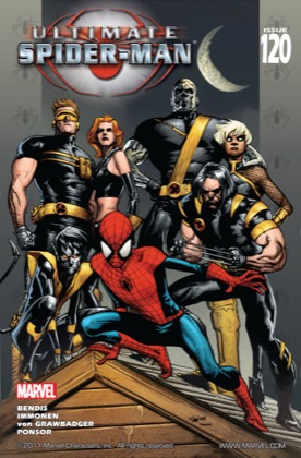 Cover of Ultimate Spider-Man #120