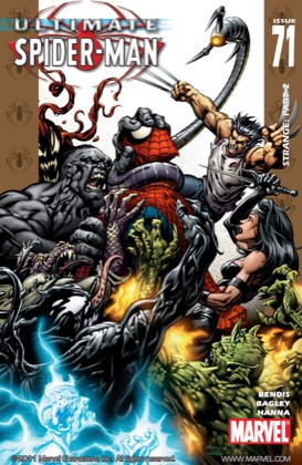 Cover of Ultimate Spider-Man #71