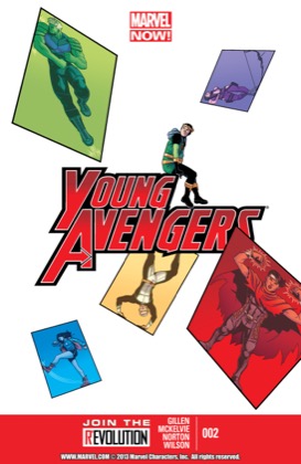 Cover of Young Avengers #2