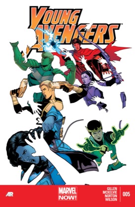 Cover of Young Avengers #5
