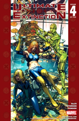 Cover of Ultimate Extinction #4