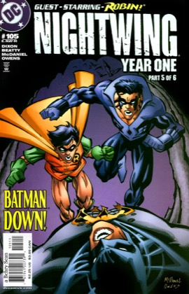 Cover of Nightwing #105