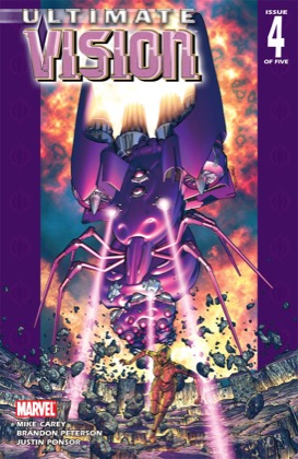Cover of Ultimate Vision #4
