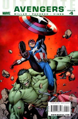 Cover of Ultimate Avengers #4