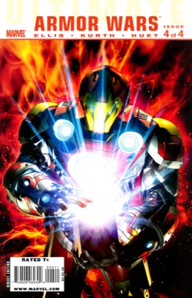 Cover of Ultimate Armor Wars #4