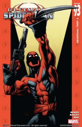 Cover of Ultimate Spider-Man #93