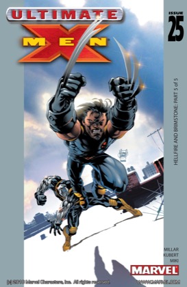Cover of Ultimate X-Men #25