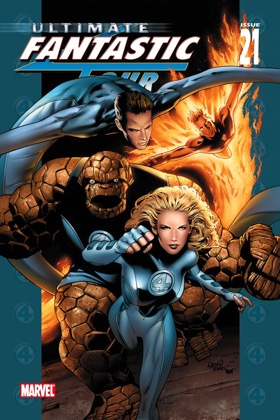 Cover of Ultimate Fantastic Four #21