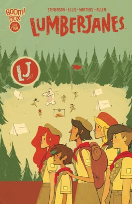 Cover of Lumberjanes #4