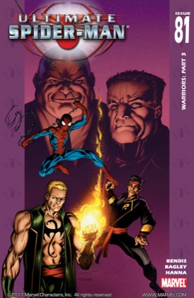 Cover of Ultimate Spider-Man #81