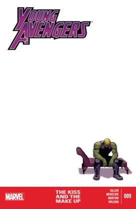 Cover of Young Avengers #9