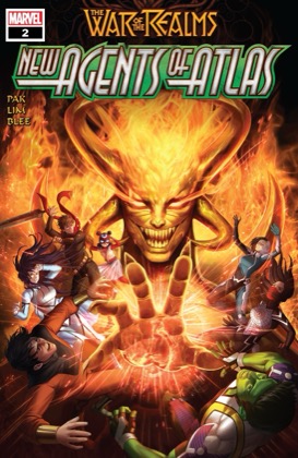 Cover of War of the Realms - New Agents of Atlas #2