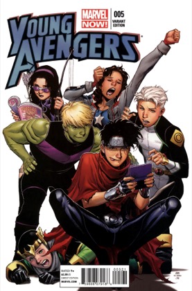 Cover of Young Avengers #5