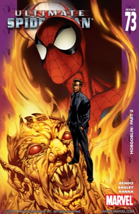 Cover of Ultimate Spider-Man #73