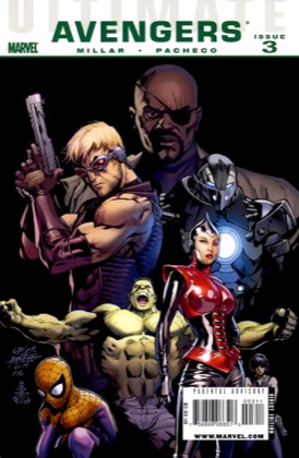 Cover of Ultimate Avengers #3