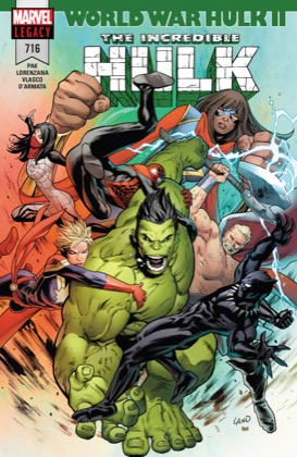 Cover of Incredible Hulk #716
