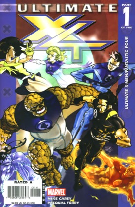 Cover of Ultimate X4 #1