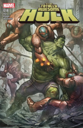 Cover of The Totally Awesome Hulk #18