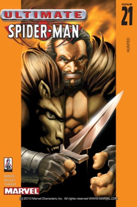 Cover of Ultimate Spider-Man #21
