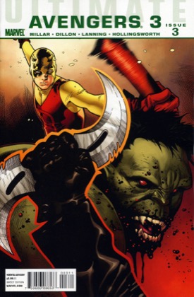 Cover of Ultimate Avengers 3 #3