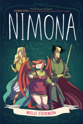 Cover of Noelle Stevenson - Nimona