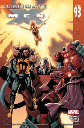 Cover of Ultimate X-Men #93