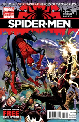 Cover of Spider-Men #3