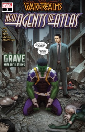 Cover of War of the Realms - New Agents of Atlas #3