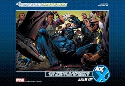 Cover of 00 Age Of X Historical Logs