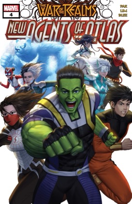 Cover of War of the Realms - New Agents of Atlas #4
