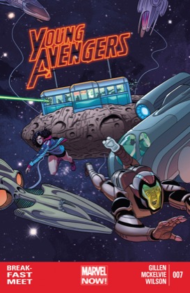 Cover of Young Avengers #7
