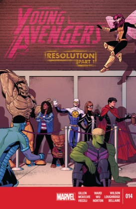 Cover of Young Avengers #14