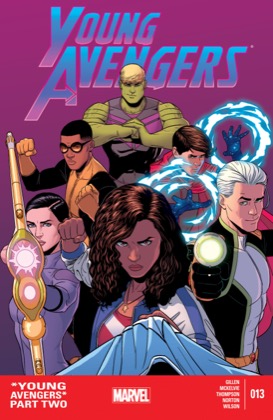 Cover of Young Avengers #13