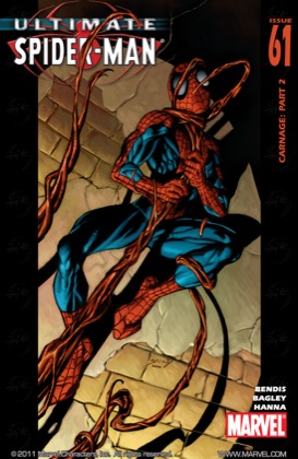 Cover of Ultimate Spider-Man #61