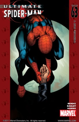 Cover of Ultimate Spider-Man #63