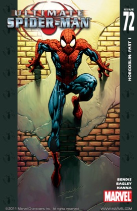 Cover of Ultimate Spider-Man #72